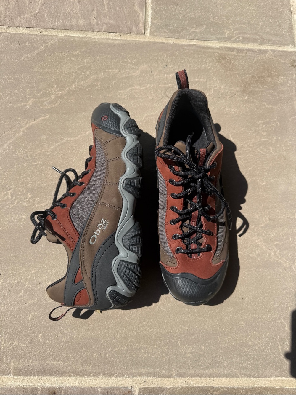 Firebrand II Men’s Waterproof Hiking Shoe – Rust/Brown - Picture 10 of 10